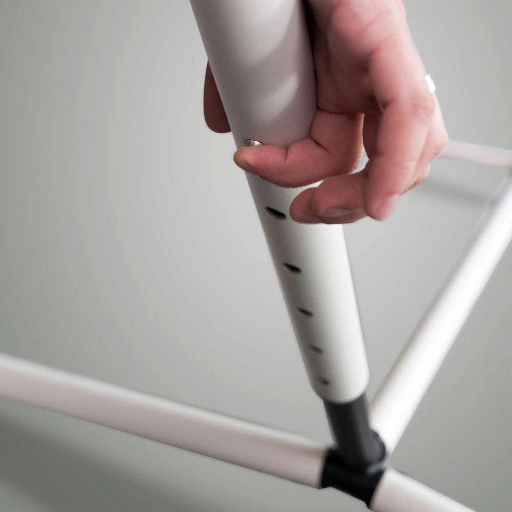 LA SIESTA Doppel-Hängemattengestell Nautico Grau, Stahl Pulverbeschichtet 6 LA SIESTA Doppel-Hängemattengestell Nautico Grau, Stahl Pulverbeschichtet – Bild 4