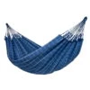 LA SIESTA Doppel-Hängematte Brisa, Marine, Outdoor Material, Bis 160 Kg, Wetterfest -Gartengeschäft Im Freien 3940200280 Doppel Haengematte Brisa marine Outdoor Material 61240
