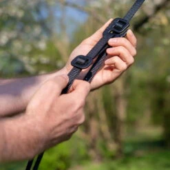 LA SIESTA Single-Reisehängematte Colibri 3.0, River, Nylon, Bis 180 Kg, Reißfest, Leicht -Gartengeschäft Im Freien 3940200283 Single Reisehaengematte Colibri 3 0 river Nylon Stoff 3 61211