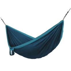 LA SIESTA Single-Reisehängematte Colibri 3.0, River, Nylon, Bis 180 Kg, Reißfest, Leicht -Gartengeschäft Im Freien 3940200283 Single Reisehaengematte Colibri 3 0 river Nylon Stoff 6 61210