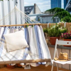 LA SIESTA Doppel-Stabhängematte 'Alisio', Sea Salt 9 LA SIESTA Doppel-Stabhängematte 'Alisio', Sea Salt -Gartengeschäft Im Freien 3940200309 Doppel Stabhaengematte Alisio Sea Salt wetterbestaendig 1 86055