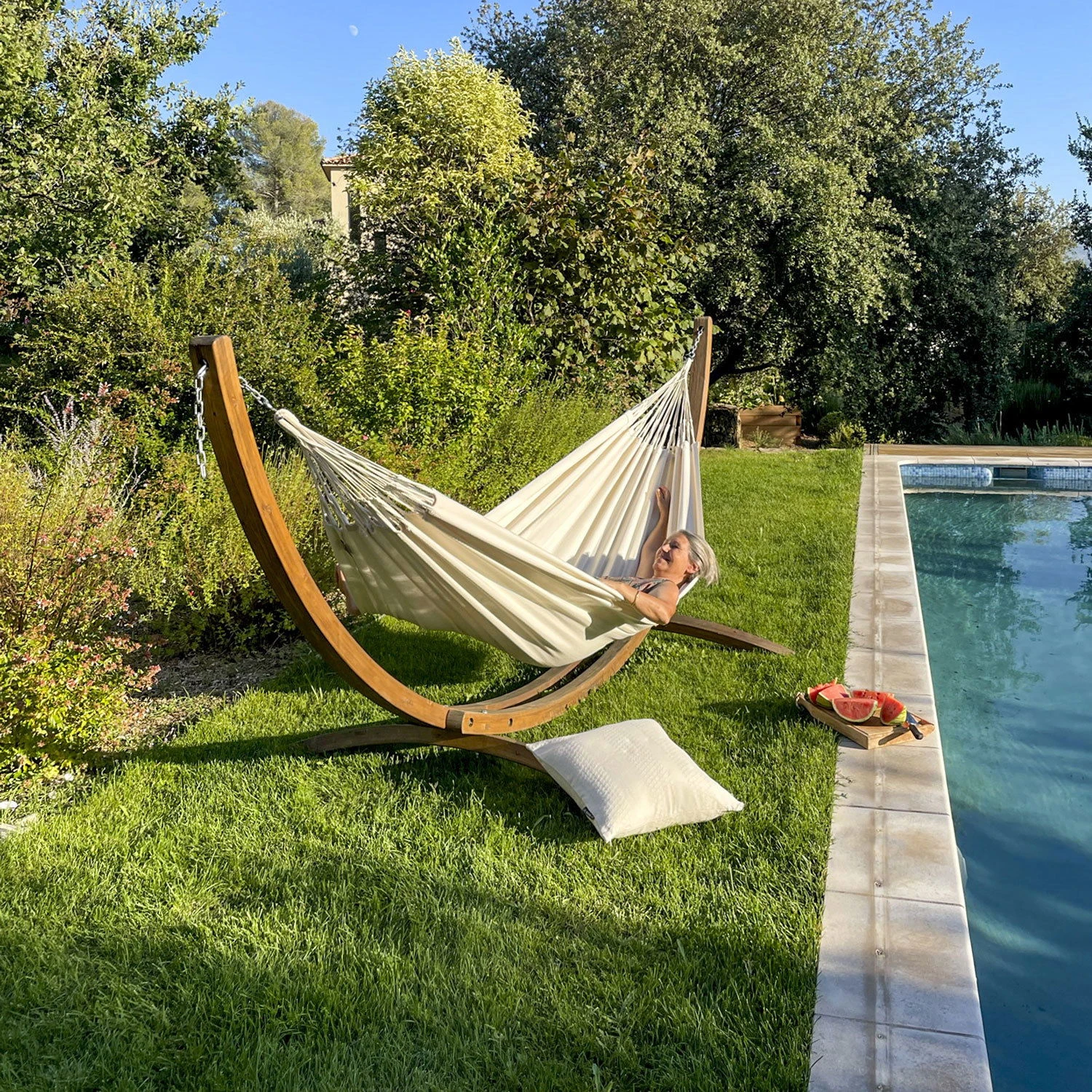 LA SIESTA Hängematte 'Modesta', Latte 4 LA SIESTA Hängematte 'Modesta', Latte – Bild 2