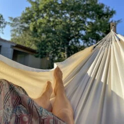 LA SIESTA Hängematte 'Modesta', Latte 10 LA SIESTA Hängematte 'Modesta', Latte -Gartengeschäft Im Freien 3940200335 Doppel Haengematte Modesta Latte Bio Baumwolle 3 106107