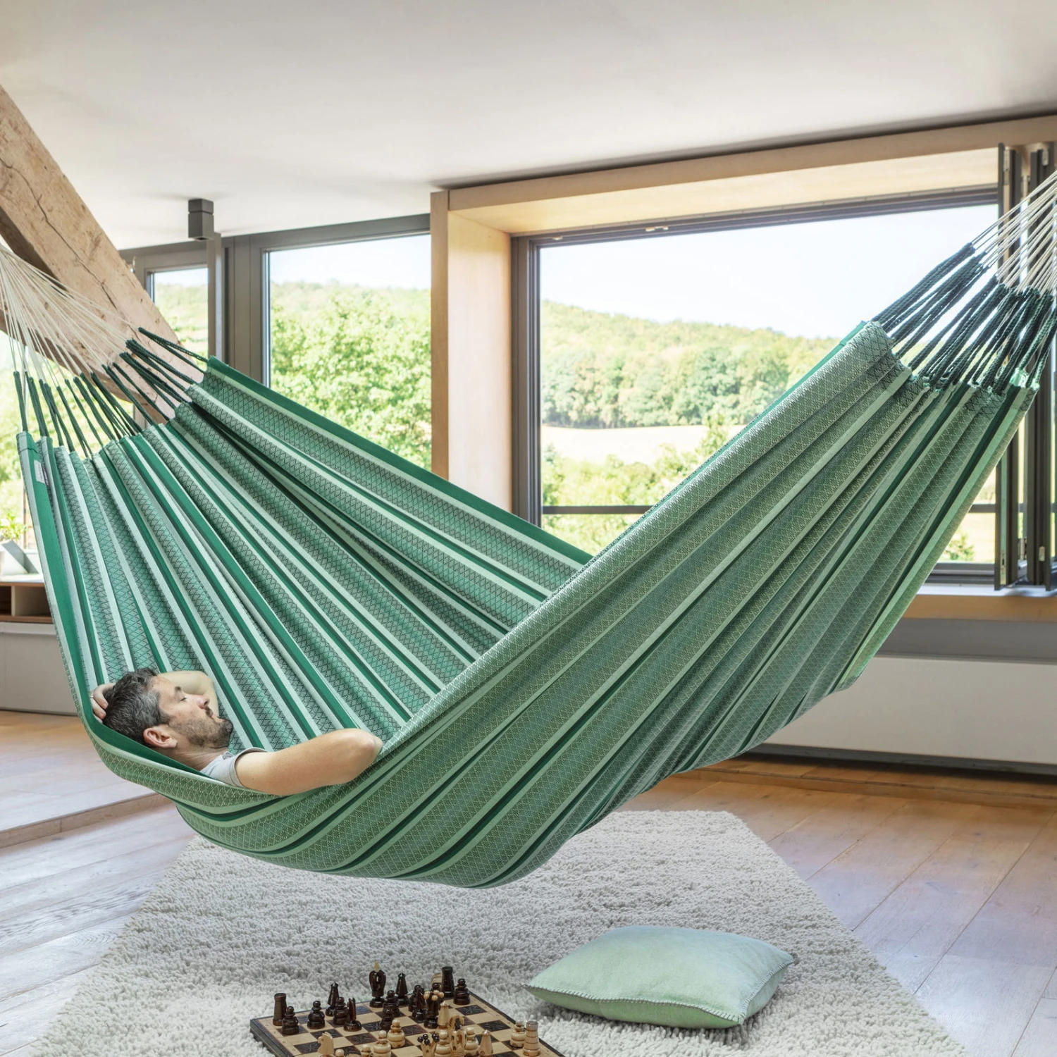 LA SIESTA Hängematte 'Modesta', Agave 5 LA SIESTA Hängematte 'Modesta', Agave – Bild 3