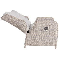 Kölle Geflecht-Sessel Jumbo Inkl. Hocker, Mit Auflage -Gartengeschäft Im Freien 3950100895 Geflechtsessel Jumbo Koelle inkl Hocker rattanbraun inkl Auflage 04 47967