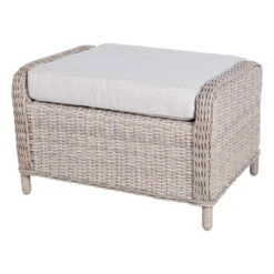 Kölle Geflecht-Sessel Jumbo Inkl. Hocker, Mit Auflage -Gartengeschäft Im Freien 3950100895 Geflechtsessel Jumbo Koelle inkl Hocker rattanbraun inkl Auflage 08 47971