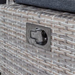 Geflechtsessel 'Westerland', Grau -Gartengeschäft Im Freien 3950101019 Geflechtsessel Westerland Koelle grau 29 102372