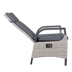 Geflechtsessel 'Westerland', Grau -Gartengeschäft Im Freien 3950101019 Geflechtsessel Westerland Koelle grau 35 102374