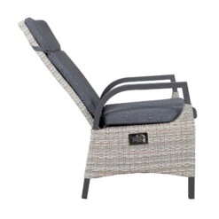 Geflechtsessel 'Westerland', Grau -Gartengeschäft Im Freien 3950101019 Geflechtsessel Westerland Koelle grau 37 102375