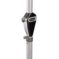 Doppler Sonnenschirm 'Active Auto Tilt 280' Aus Aluminium, Ø 280 Cm -Gartengeschäft Im Freien Active Auto tilt 280 Kurbel Seitenansicht 67370