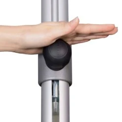 Doppler Sonnenschirm 'Alu-Expert Teleskop', Teleskop-Automatik, 300 X 300 Cm -Gartengeschäft Im Freien Alu Expert Teleskop 3x3 einfache Bedienung 67398